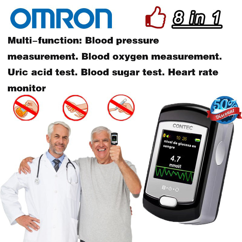 đ„LAST DAY Promotion 49% OFFđ„Omron 8-in-1 non-invasive blood glucose meterăđFrom japanđă