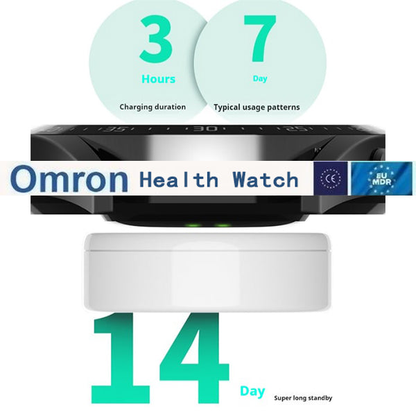 【🎌From japan🎌】OMRON Painless Blood Glucose ALL DAY Monitoring Smart Bluetooth Watch