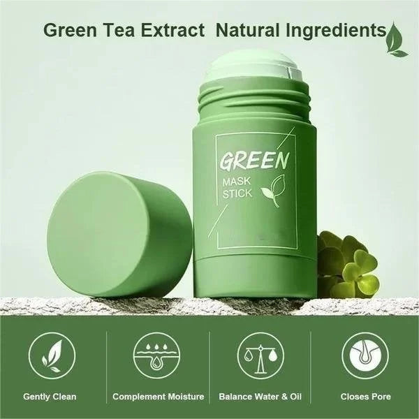 Deep Cleanse Green Tea Mask👍Buy 2 Get 1 Free(Free Shipping)