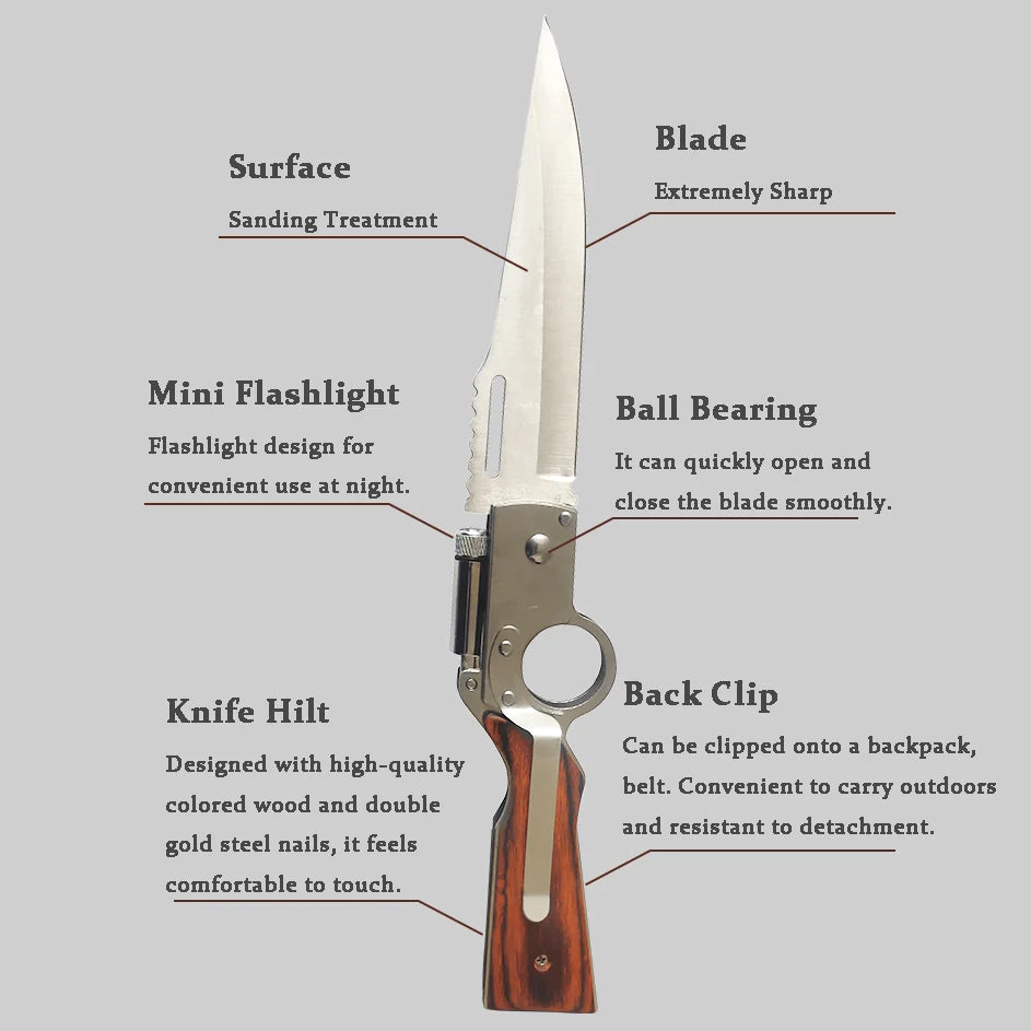 💝2023 Father's Day Save 48% OFF🎁High Hardness Outdoor Camping Folding Knife