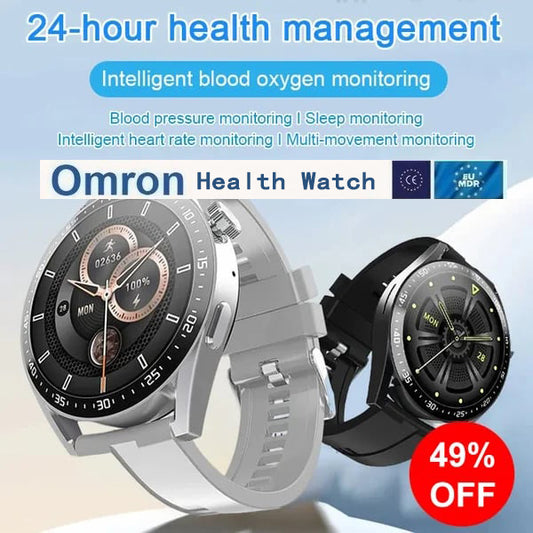 【🎌From japan🎌】OMRON Painless Blood Glucose ALL DAY Monitoring Smart Bluetooth Watch