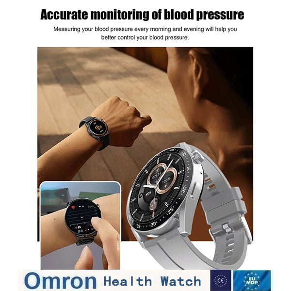 【🎌From japan🎌】OMRON Painless Blood Glucose ALL DAY Monitoring Smart Bluetooth Watch