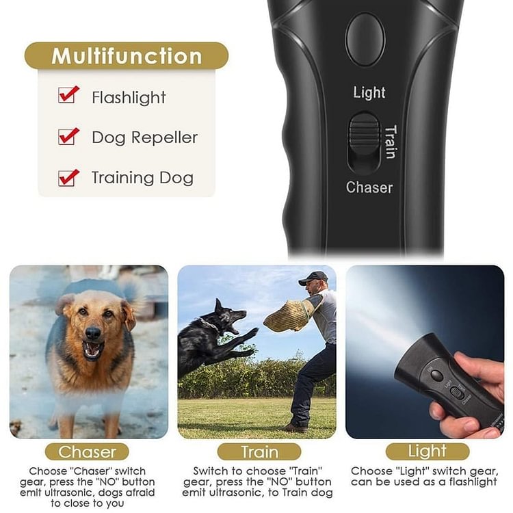 【HOT SALE-48%OFF🔥🔥🔥🔥🔥】🐶Ultrasound Dog Repeller