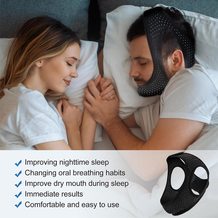 Christmas Promo Second one only RS1299 - Anti Snoring Chin Strap - Avoid sleep apnea and prevent mouth breathing - Simple and Effective Stop Snoring Solution, Enjoy a Nice Evening.