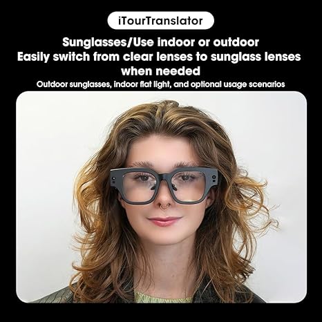 iTourTranslator Glasses【Supports translation in 104 languages online】🔥HOT SALE 🔥