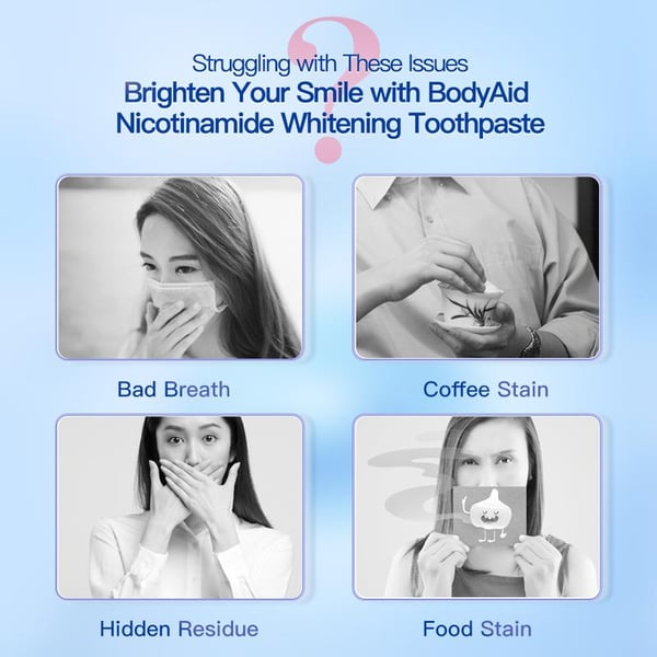 🔥【Tripel Whitening】Niacinamide Whitening Toothpaste