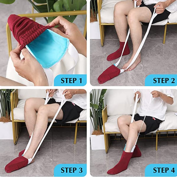 Sock threader: No need to bend over to assist in wearing socks【🎌From japan🎌】