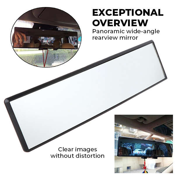 Wide angle rearview mirror