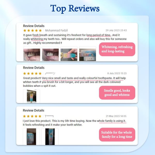 🔥【Tripel Whitening】Niacinamide Whitening Toothpaste