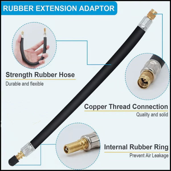 Universal Flexible Tire Valve Extension(🔥HOT SALE NOW-49% OFF)