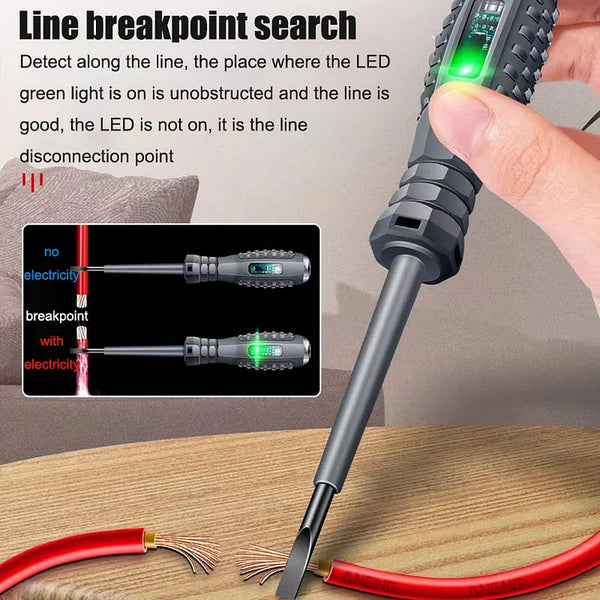 2-in-1 High Torque Strong Magnetic Screwdriver Electricity Detector