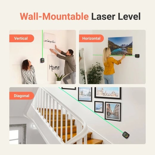 🔥Last DAY 49% OFF🔥3-in-1 Wall-Mountable Laser Level