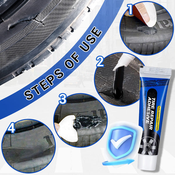 Weather-Resistant Waterproof Flexible Tire Repair Adhesive(🔥HOT SALE NOW-49% OFF)