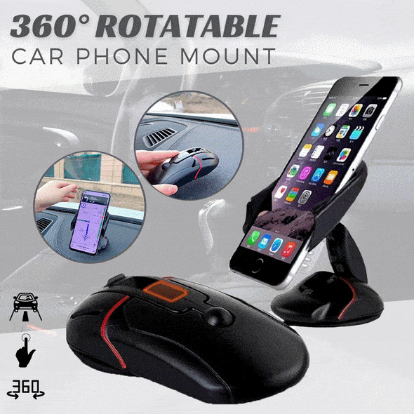 360° Rotatable Car Phone Mount⚡⚡
