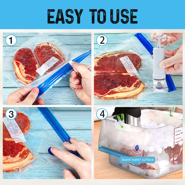 Kitchen Vacuum Sealer Bag Set(🔥Hot Sale 49% OFF)