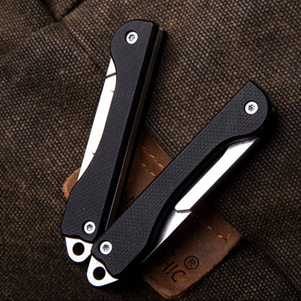 (🔥Hot Sale-40% OFF)  Mini Detachable Folding Utility Knife with 10 Pcs of No. 24 Replaceable Blades