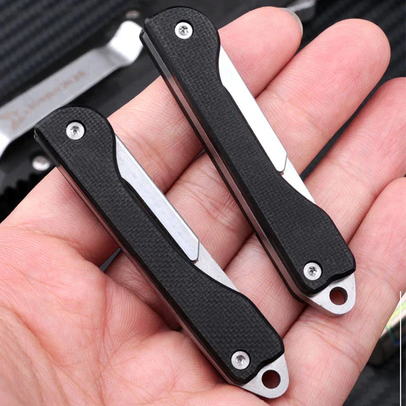 (🔥Hot Sale-40% OFF)  Mini Detachable Folding Utility Knife with 10 Pcs of No. 24 Replaceable Blades