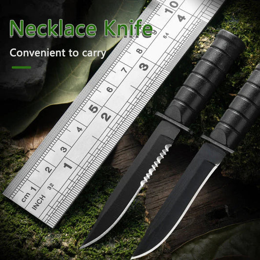 Miniature small army knife Outdoor portable small straight knife