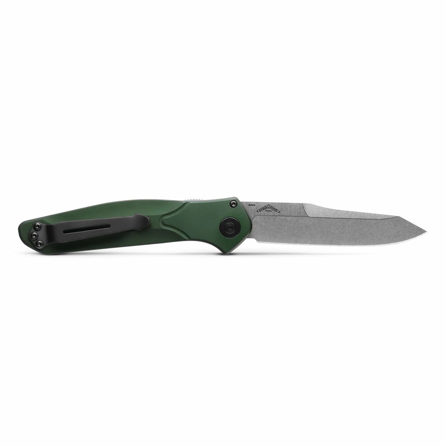 BO 9400 Automatic High Hardness Outdoor Camping Folding Knife (3.4" Satin)