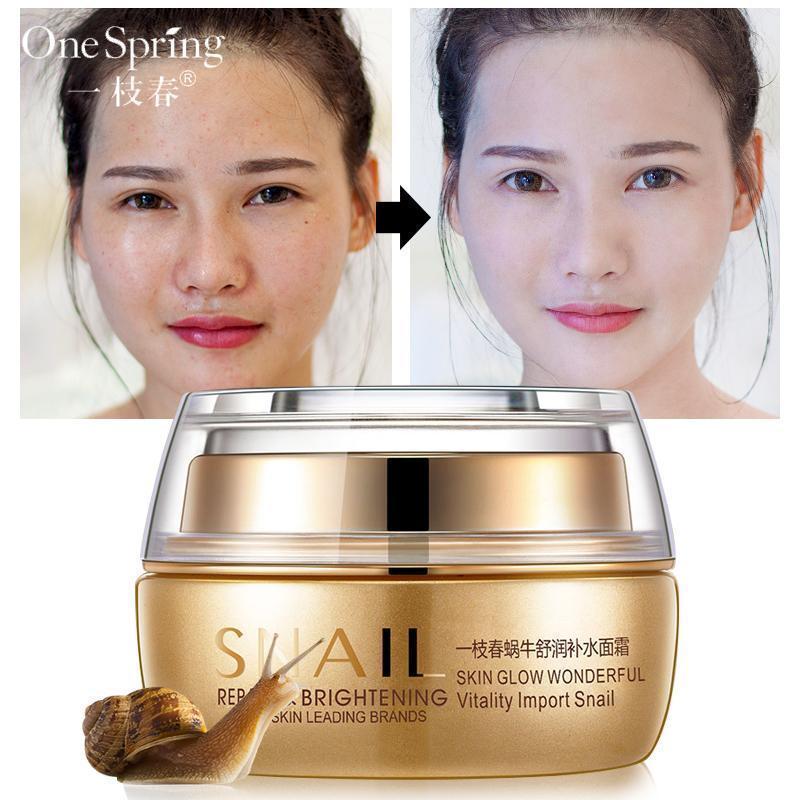 Snail Skin Face Whitening Cream